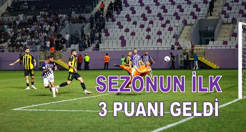 52 ORDUSPOR GERİYE DÜŞTÜĞÜ MAÇI 2-1 KAZANDI