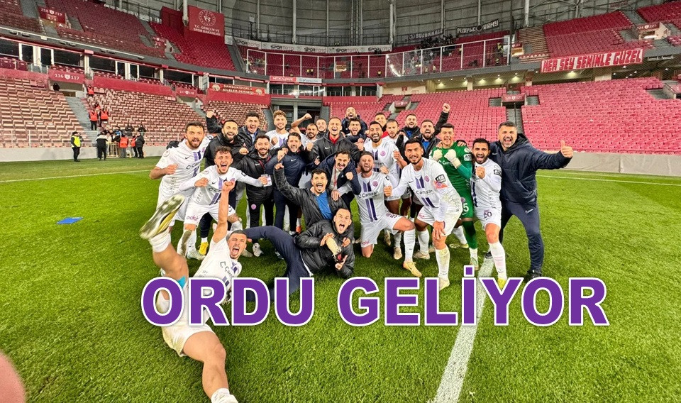 52 ORDUSPOR SAMSUNSPOR ZAFERİNİN COŞKUSUNU YAŞIYOR