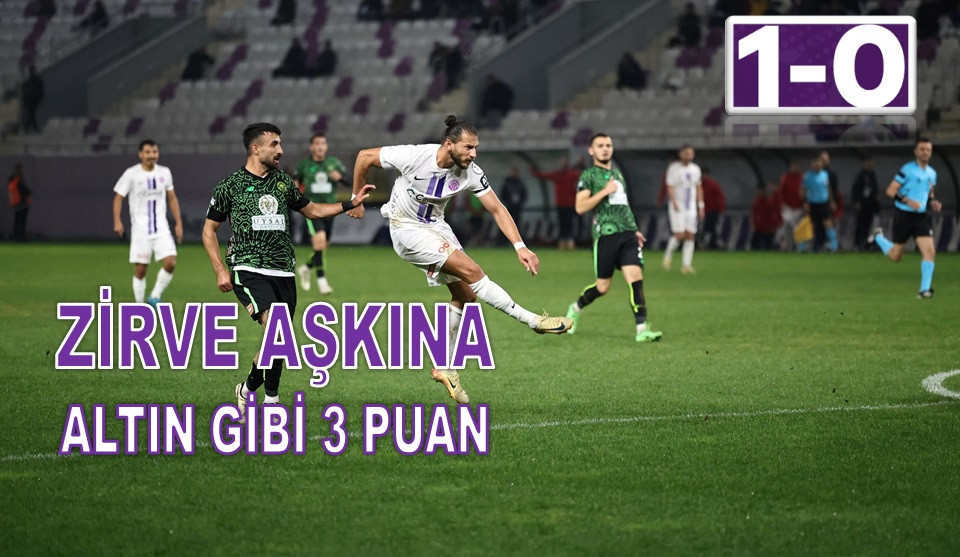 52 ORDUSPOR TEK ATTI 3 PUANI KAPTI