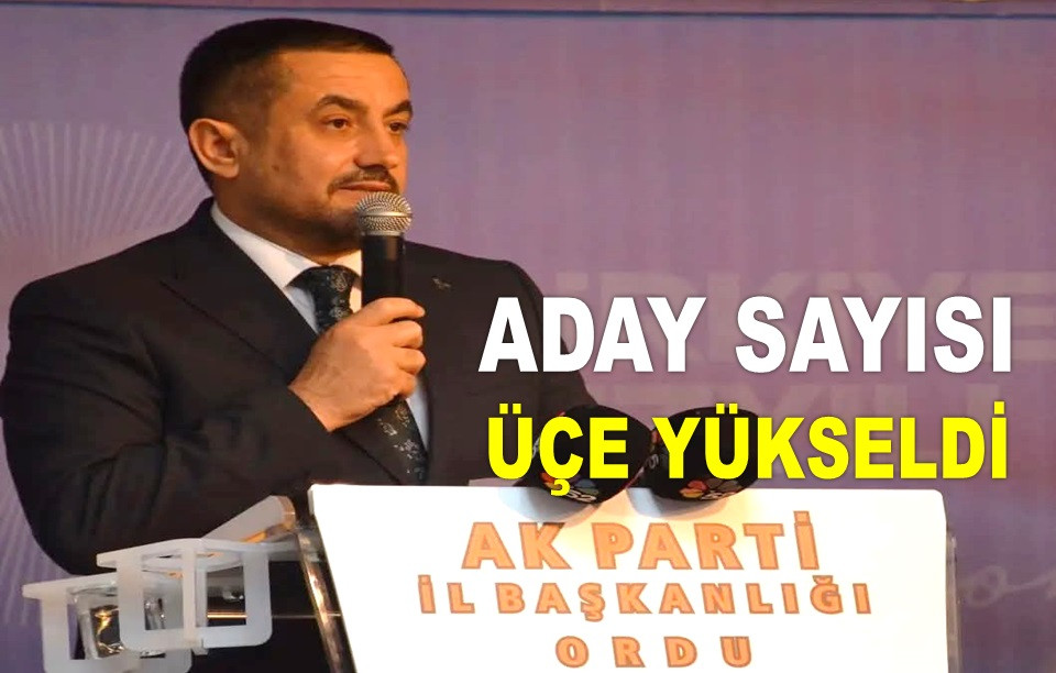 ADALI DA AK PARTİ İL BAŞKANLIĞINA ADAYLIĞINI AÇIKLADI