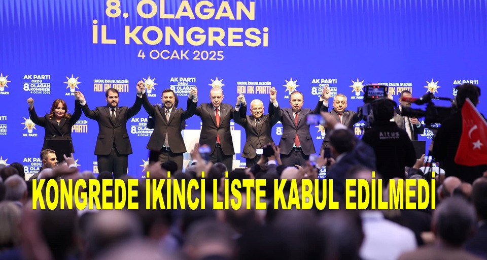 AK PARTİ'DE SELMAN ALTAŞ'IN LİSTESİ BELLİ OLDU