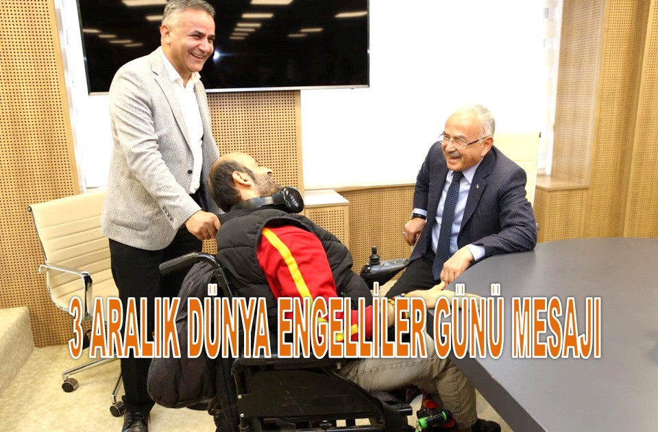 BAŞKAN GÜLER: ŞEHRİ ENGELLİLERE GÖRE DİZAYN EDİYORUZ