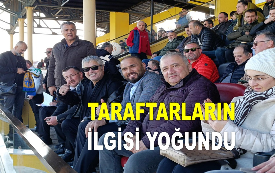 CENGİZ KURTOĞLU FATSA BELEDİYESPOR'A DESTEK İÇİN GELDİ