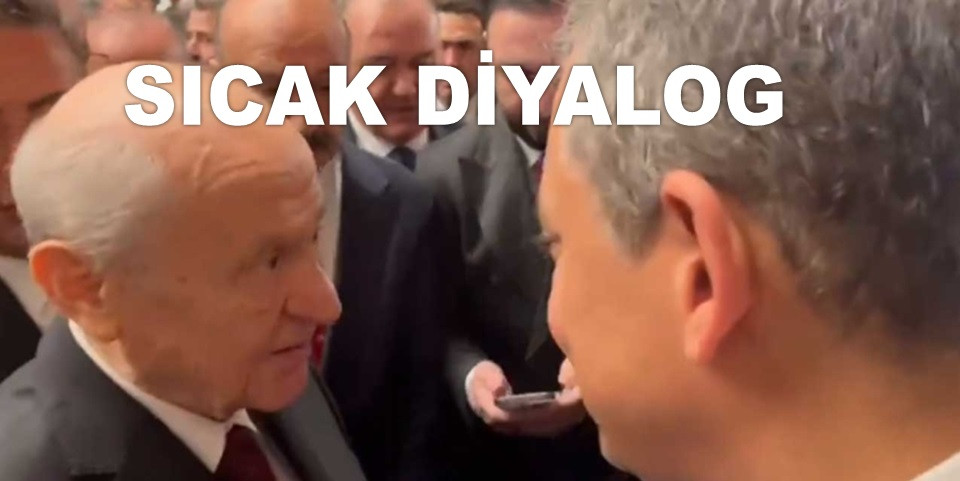 DEVLET BAHÇELİ'DEN ÖZGÜR ÖZEL'E ÜZÜLME