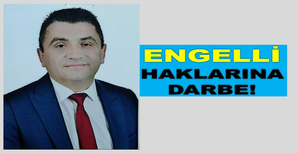 ENGELLİLER HURDA ARAÇLARA MAHKUM EDİLDİ! 