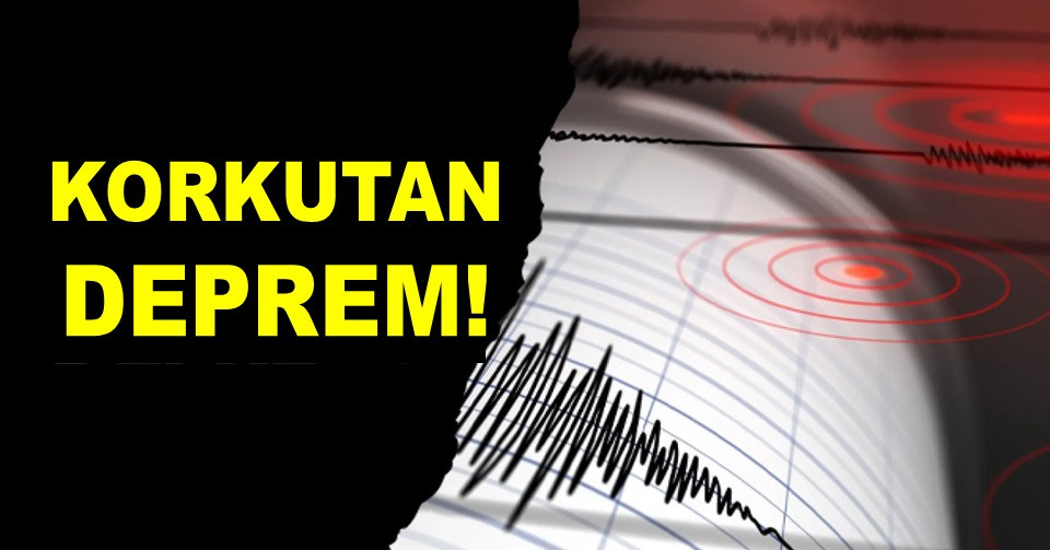 KARADENİZ'DE GECE YARISI KORKUTAN DEPREM! 