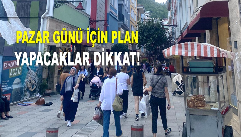 ORDU GENELİNDE ETKİSİNİ GÖSTERECEK