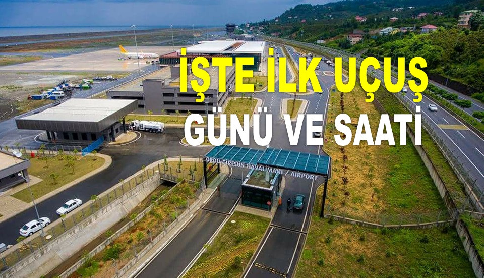 ORDU - GİRESUN HAVALİMANI AÇILIYOR!