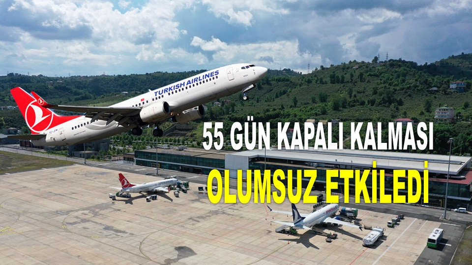 ORDU-GİRESUN'UN YOLCU SAYISI GEÇEN YILIN ALTINDA KALDI