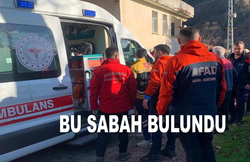 ORDU'DA 59 YAŞINDAKİ KAYIP VATANDAŞ SAĞ BULUNDU