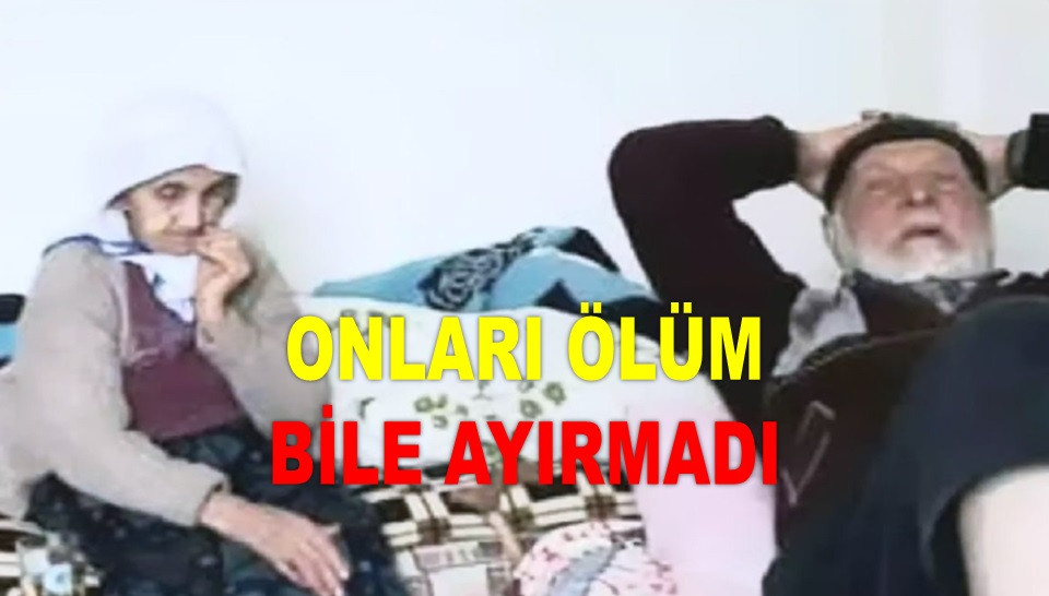 ORDU'DA 74 YILLIK EVLİ ÇİFT 14 SAAT ARAYLA HAYATLARINI KAYBETTİ