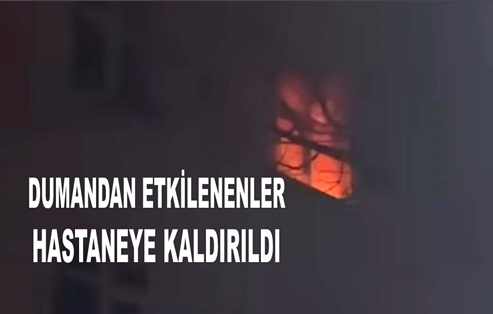 ORDU'DA BİR EVDE ÇIKAN YANGIN PANİĞE NEDEN OLDU