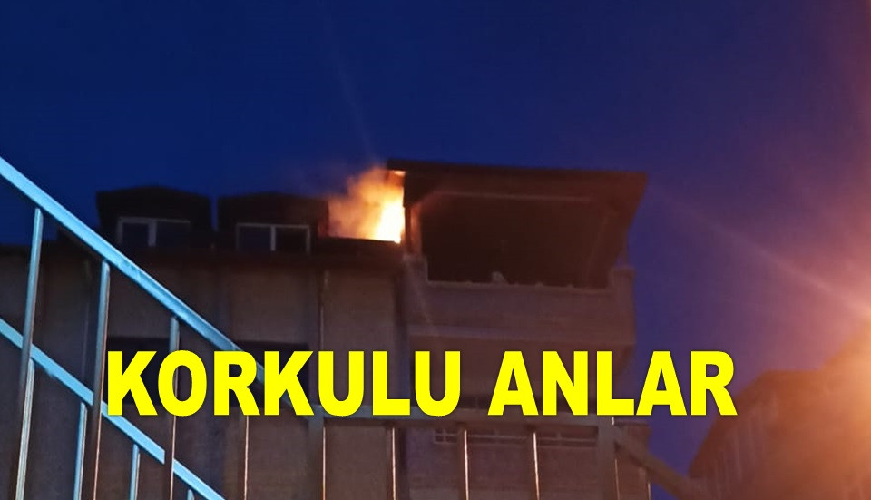 ORDU'DA BU AKŞAM ÇIKAN YANGIN PANİĞE NEDEN OLDU