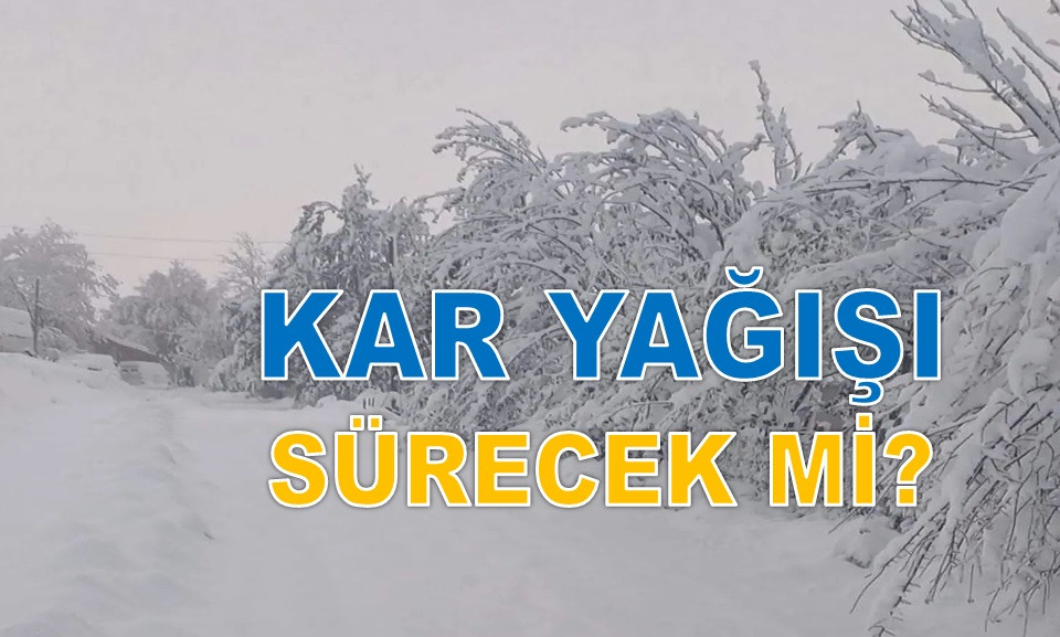 ORDU'DA ÇAMBAŞI YAYLASI'NDA KAR 60 SANTİMİ BULDU