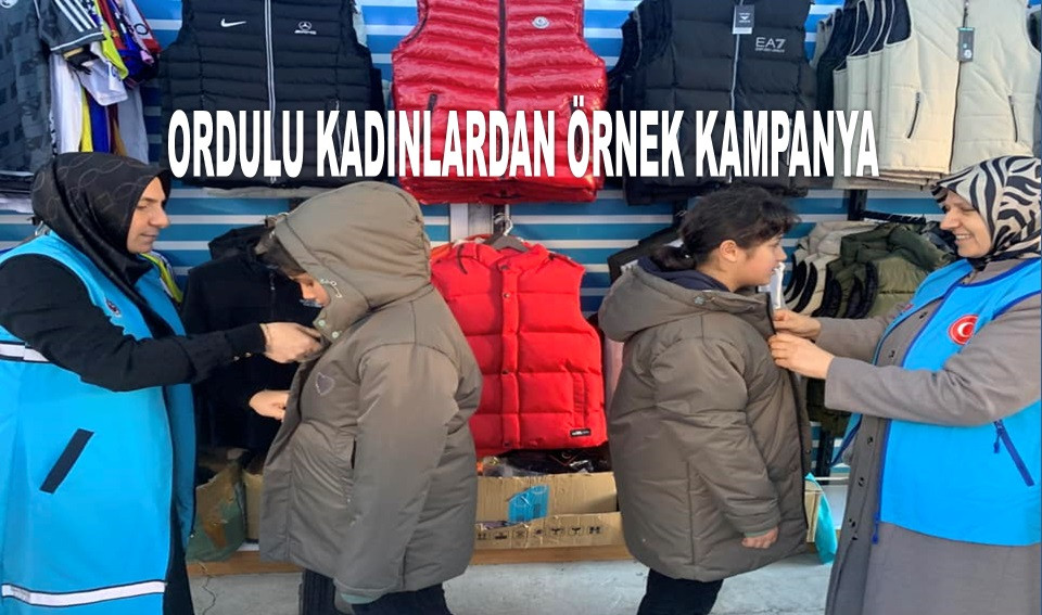 ORDU'DA ÇOCUKLAR BOT VE MONTLARINA KAVUŞTULAR