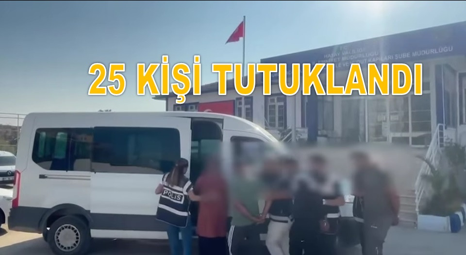 ORDU'DA GÖÇMEN KAÇAKÇILIĞI OPERASYONU