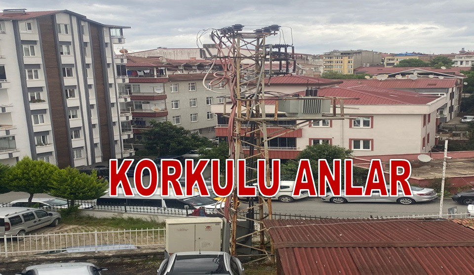 ORDU'DA HASTANENİN YANINDA KORKUTAN PATLAMA