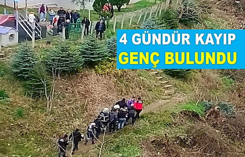 ORDU'DA KAYBOLAN 24 YAŞINDAKİ GENÇ YARALI BULUNDU