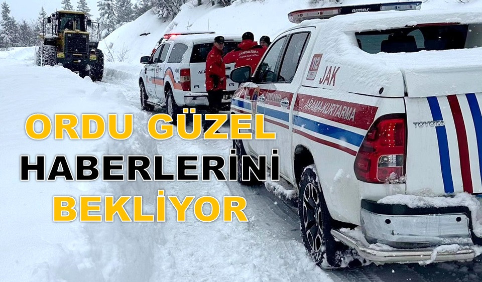 ORDU'DA KAYBOLAN DÖRT KİŞİDEN BİR HABER YOK