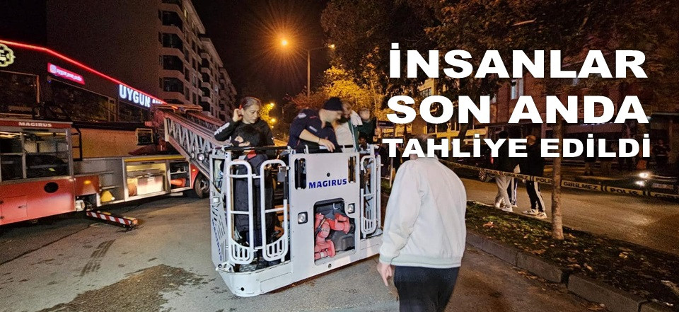 ORDU'DA KORKUTAN YANGINDA BİR KİŞİ HASTANEYE KALDIRILDI