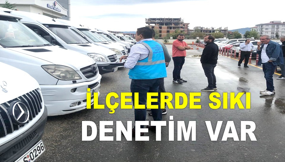 ORDU'DA OKUL SERVİSLERİNE SIKI DENETİM VAR!