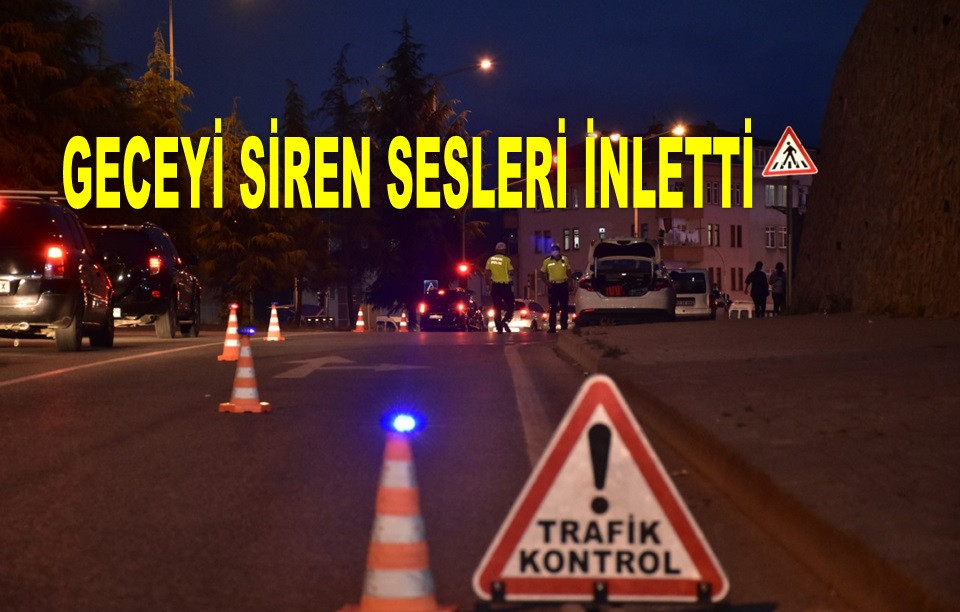 ORDU'DA POLİSTEN KAÇAN SÜRÜCÜYE 51 BİN TL CEZA!