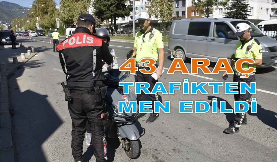 ORDU'DA SON BİR HAFTADA 68 KİŞİ YARALANDI