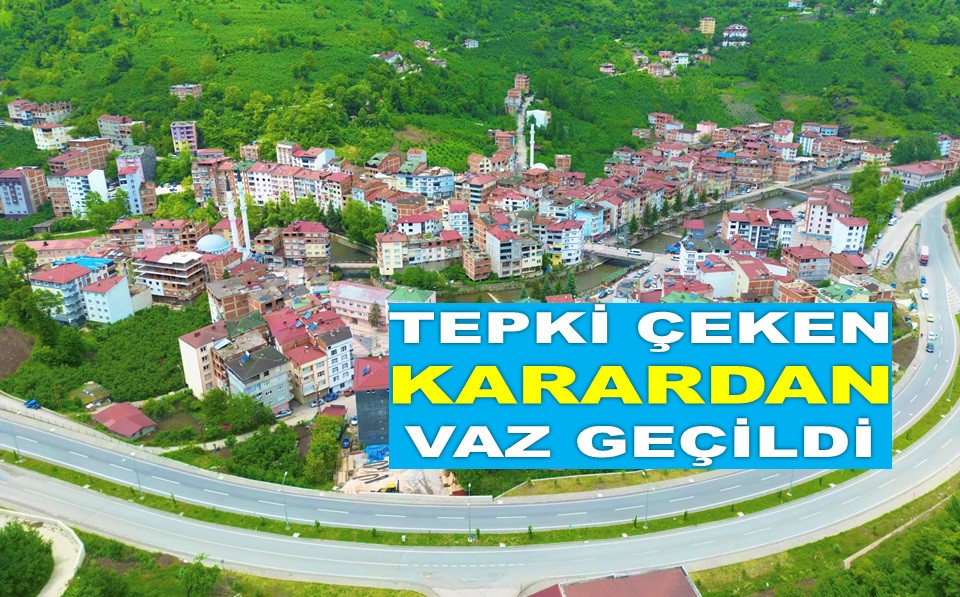 ORDU'NUN ÜÇ İLÇESİNİ RAHATLATAN AÇIKLAMA!