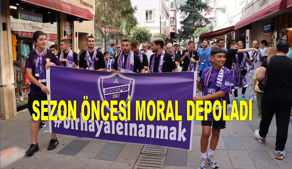 ORDUSPOR 1967 ATTIĞI ŞEHİR TURUYLA MORAL BULDU