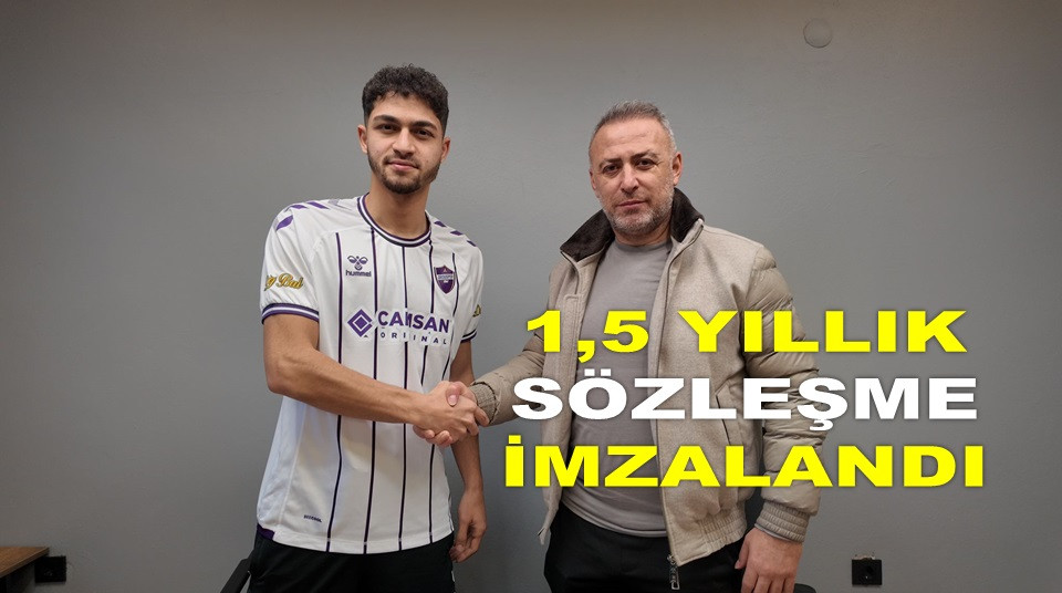 ORDUSPOR 1967 GENÇ FORVETE İMZAYI ATTIRDI