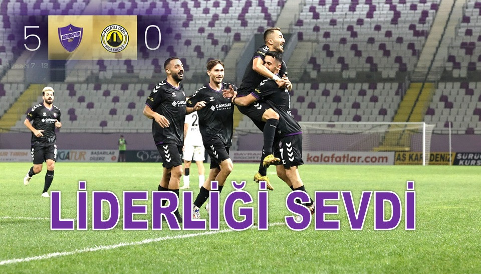 ORDUSPOR 1967 POLATLI KARŞISINDA COŞTU: 5-0