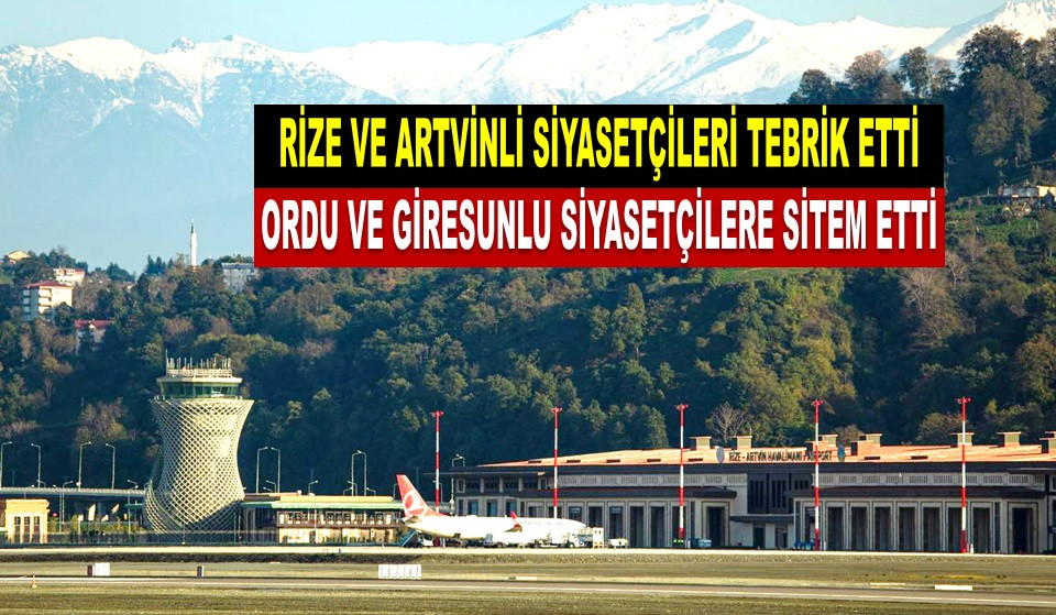 RİZE-ARTVİN'DEN DİREKT UÇUŞ BAŞLADI DARISI ORDU-GİRESUN'A