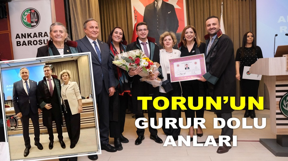 SEYİT TORUN'UN OĞLU AVUKAT OLDU