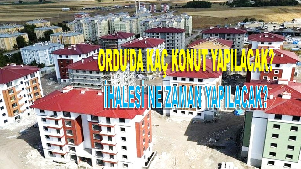 TOKİ'NİN YAPACAĞI 250 KONUT İÇİN BAŞVURULAR BAŞLADI MI?