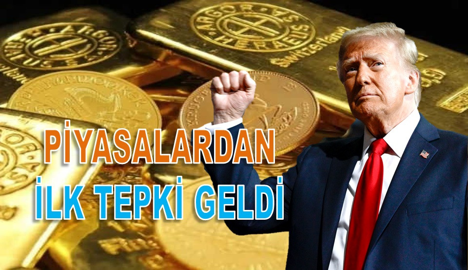 TRUMP'IN KAZANMASI ALTIN FİYATLARINI GERİLETTİ