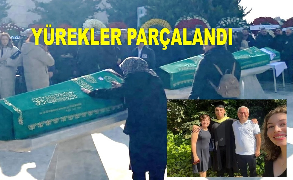 TÜRKMEN AİLESİ GÖZAYŞLARIYLA TOPRAĞA VERİLDİ