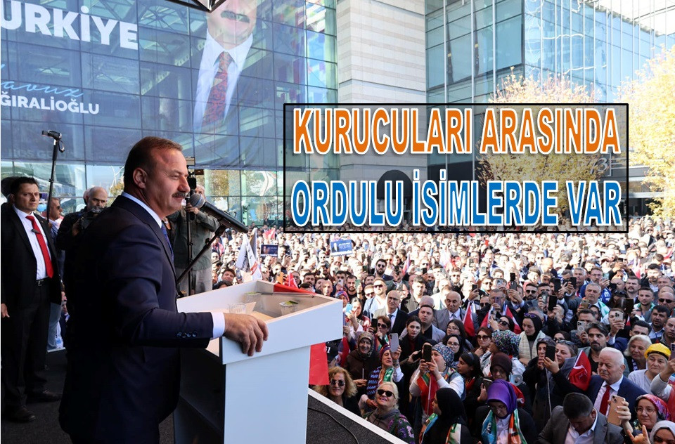 YAVUZ AĞIRALİOĞLU'NUN LİDERLİĞİNDEKİ A PARTİ KURULDU