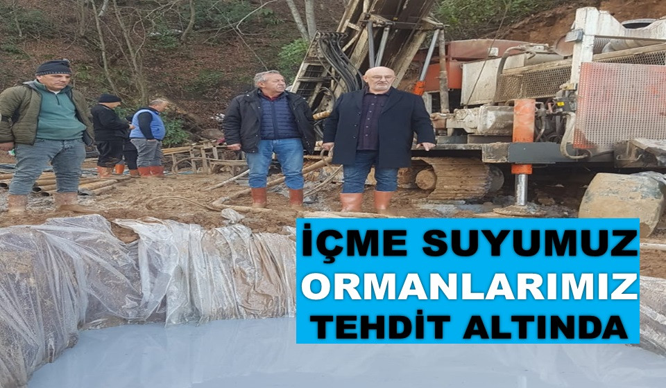 YAYLADA BAŞLAYAN MADEN SONDAJINA TEPKİLER DİNMİYOR