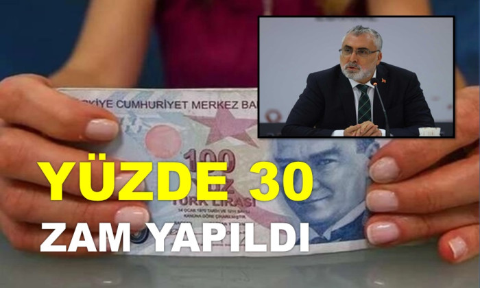 YENİ ASGARİ ÜCRET 22 BİN 104 LİRA OLDU